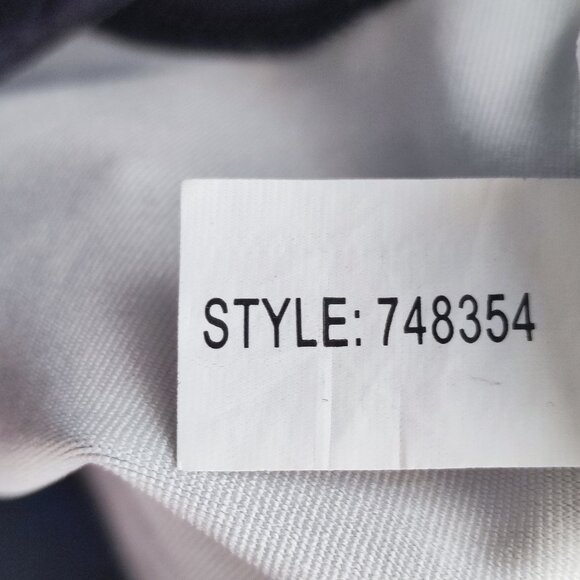 Hyba athletic / yoga pants leggings dark grey geometric design women's size XS - Picture 7 of 11